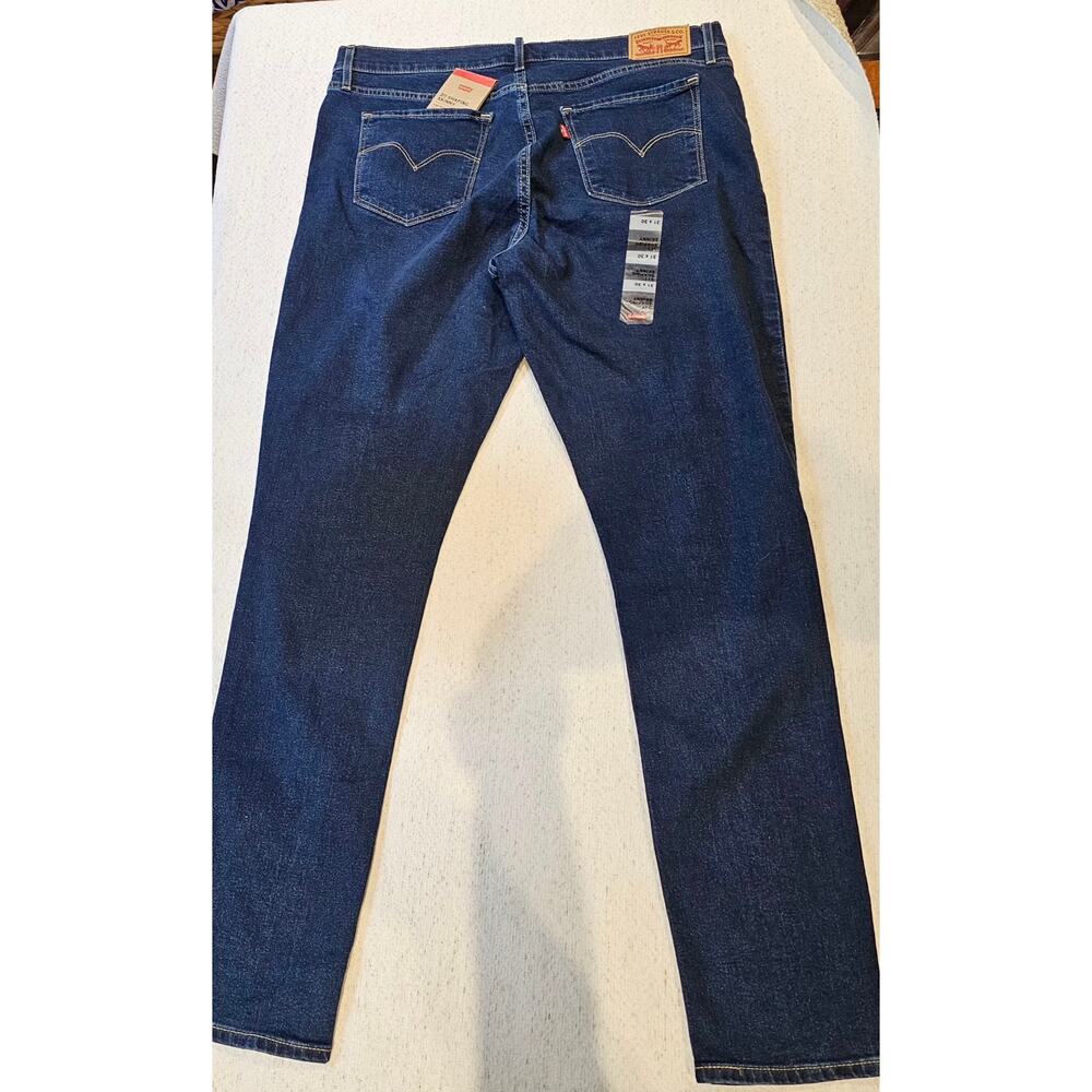Levi’s 31x30 711 Skinny Jeans Dark Wash Clean Girl 90's Normcore Capsule NWT - Picture 2 of 9